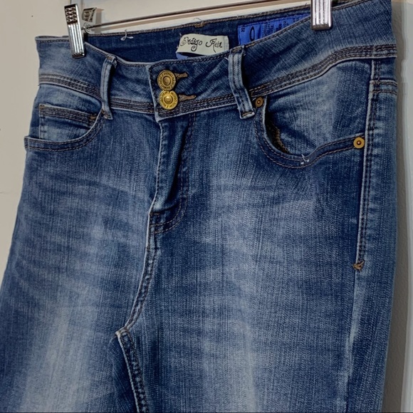 EUC Indigo Rein‎ Curvy Cropped Denim Capri Jeans - Picture 4 of 7